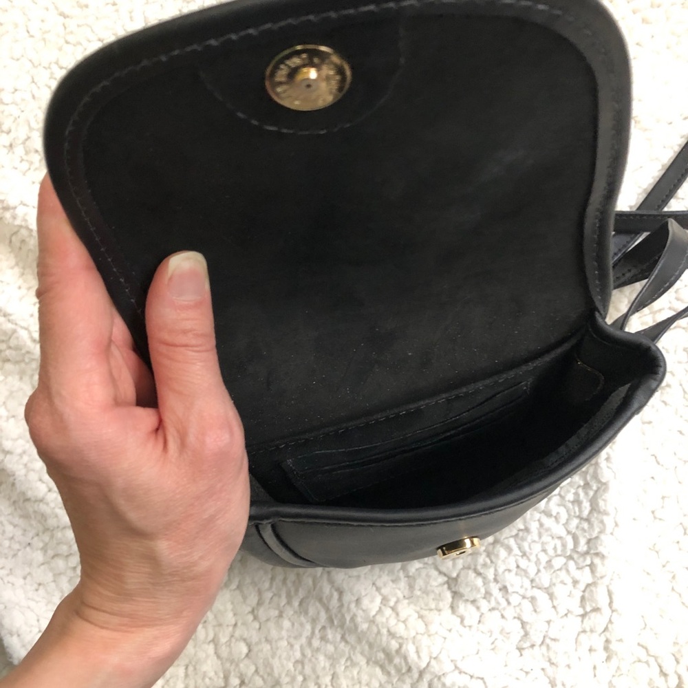 NWT Leaf Leather Brand Hand-tooled Bag - Picture 4 of 6